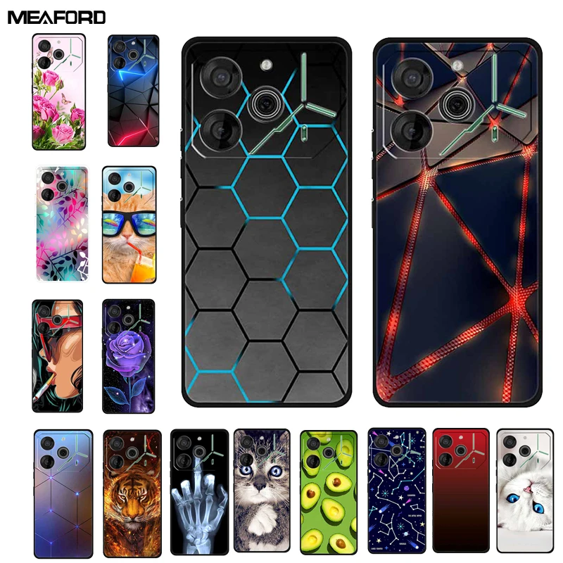 

Модный мягкий Силиконовый противоударный чехол из ТПУ для телефона Tecno Pova 6 Pro Чехол Pova6 Neo 2024