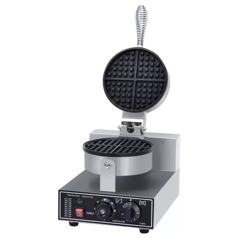 &* Wholesale Factory Price Professional Electric Mini Belgian Waffle Maker Round Waffle Maker Commercial Waffle Maker Machine