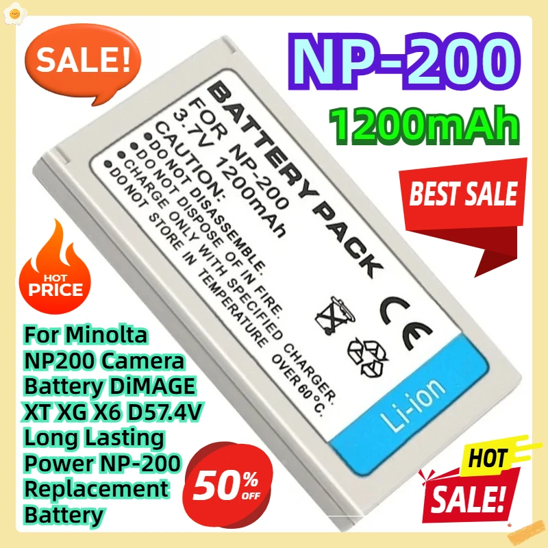 For Minolta NP200 C… - image