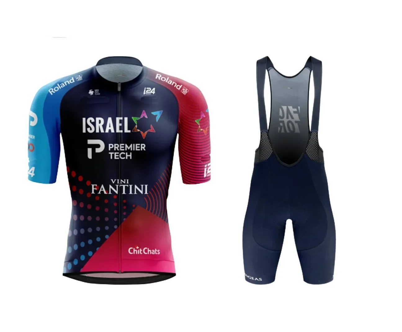 

LASER CUT 2023 ISRAEL ACADEMY Team ITALIA SHORT SLEEVE CYCLING JERSEY SUMMER CYCLING WEAR ROPA CICLISMO+BIB SHORTS