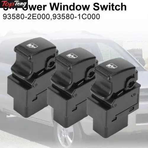 3×93580-2E000 Electric Power Window Switch Control For Hyundai Tucson 2005-10