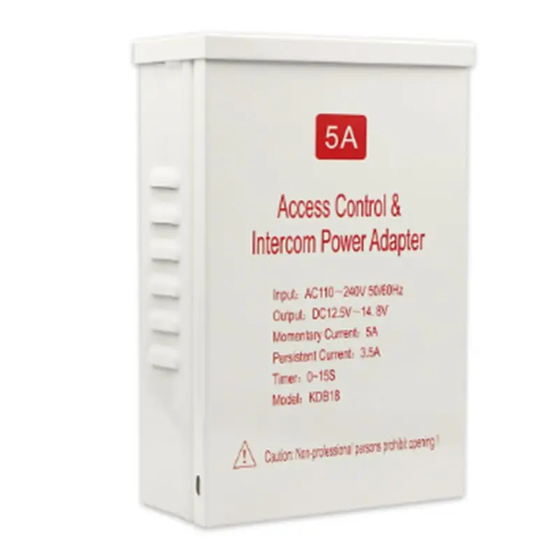 

N82R Outdoor Waterproof Smart Face Recognition Machine Adapter Forface Recognition Lock Rainproof Access Control Power