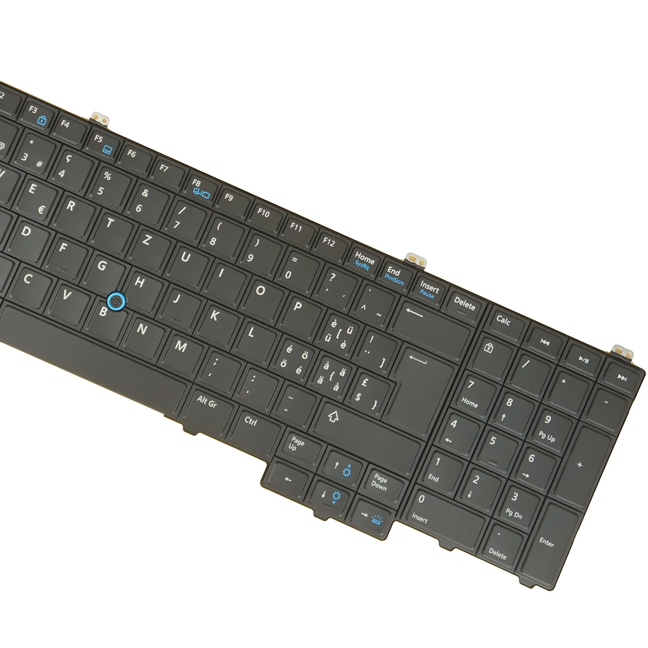 Backlit Laptop Keyboard for Dell 0VCHV5, Latitude E5440 Swiss German QWERTZ Swedish Finnish Danish Hebrew Arabic Spanish Turkish