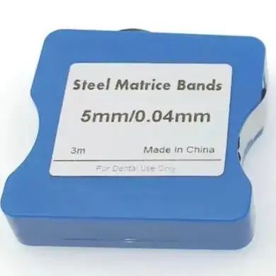 

Листы для формирования зубных протезов из нержавеющей стали, светоотверждаемая прозрачная матричная лента, рулон, разные размеры, инструменты для реставрации зубов