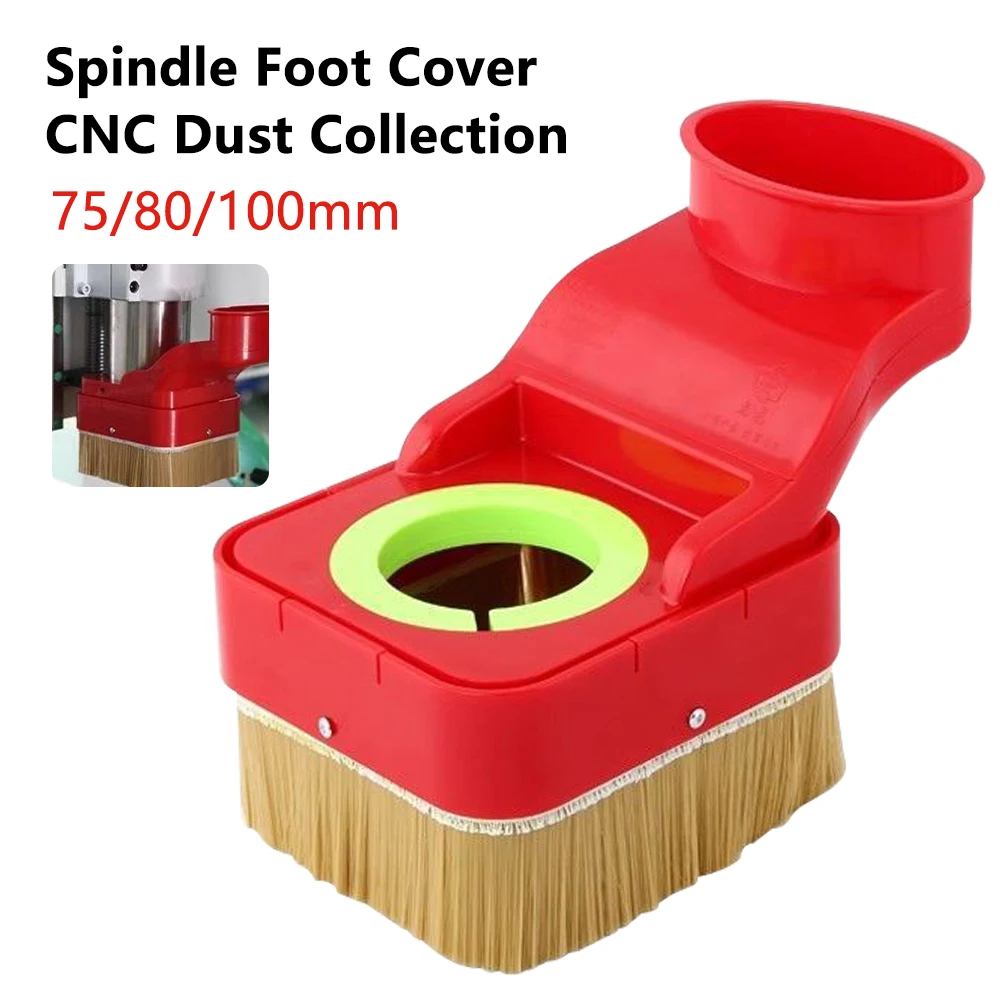 CNC-Spindle Dust Shoe Collector Engraving Machine Vacuum Cover Dust Boot Cleaner for CNC Engraving Machine Spindle Motor Router