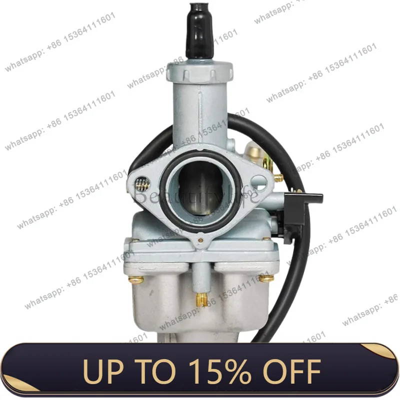 LSPZ26mm motorcycle carburetor compatible with CG125, CB125, XR100, XL125S, and TRX250