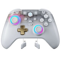 Easy SMX D05 Wireless Gaming Controller Gamepad for PC/Switch/TV/Phone with Charging Dock RGB Hall Effect Joysticks Triggers