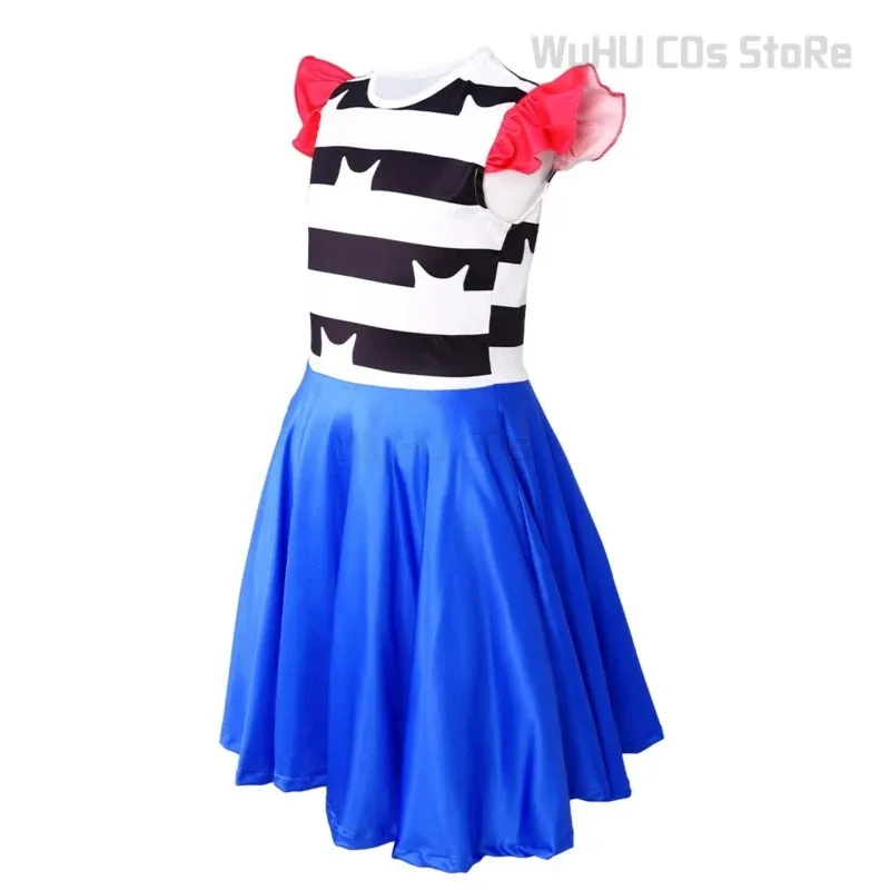 Детское платье принцессы для косплея Gabby, кукольный домик, детский комбинезон, маска для девочек, карнавальная одежда для Хэллоуина, дня рождения, ролевых игр; 3, k8't