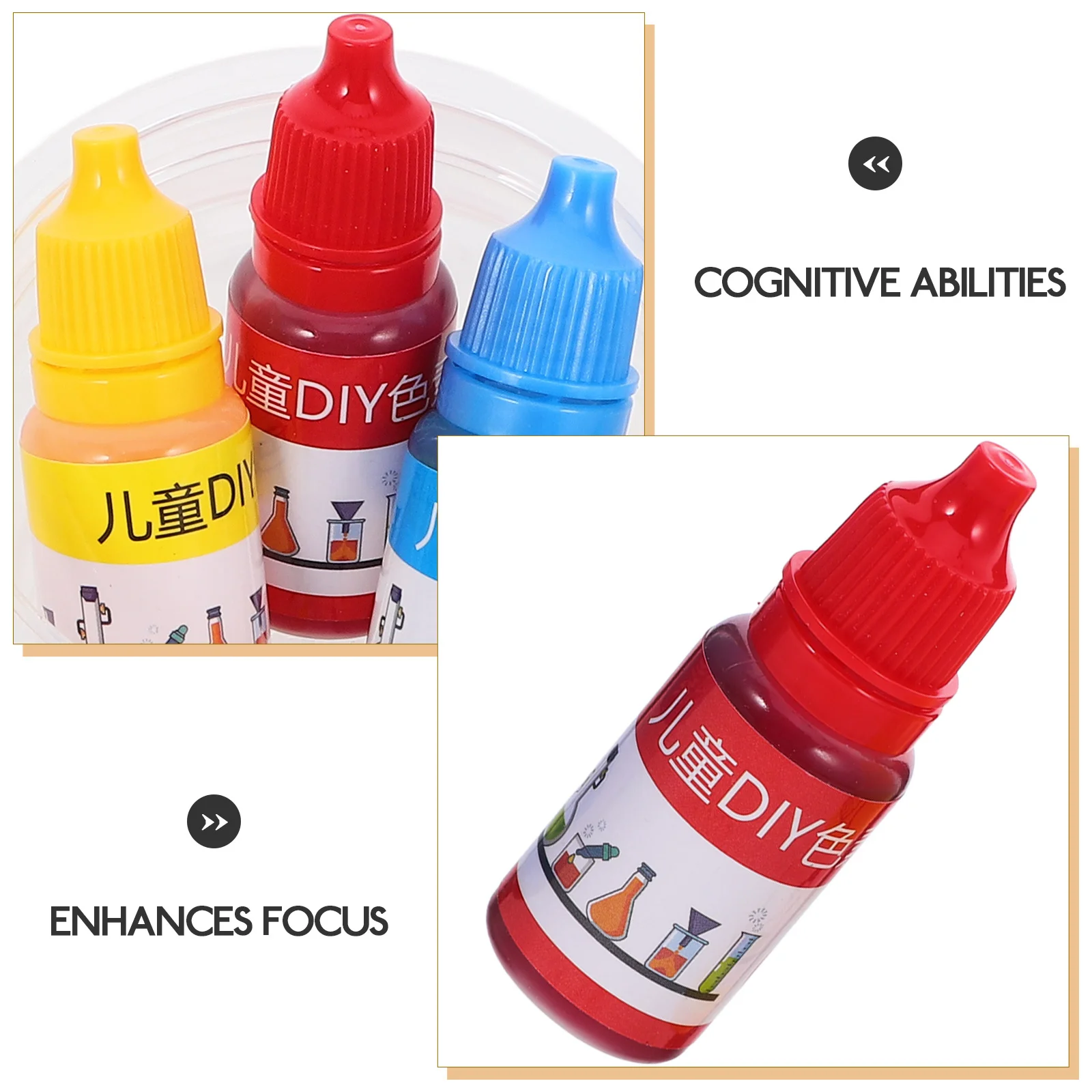 

1Set Color Transferring Kit Science Experiment for Kids Sensory Playset Educational DIY Project Color Transferring Kit