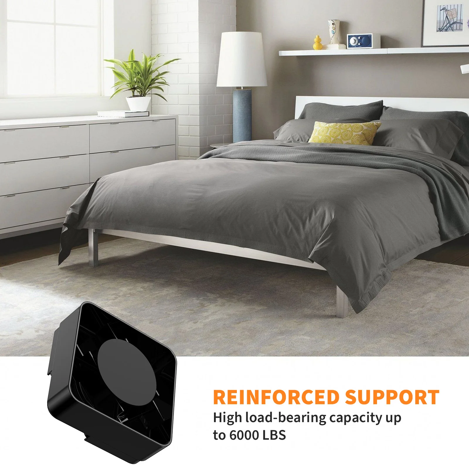 

Furniture Risers Heightening Pads Stackable Bed Sofa Leg Feet Adjustable Nonslip Lifting Home Storage Durability Quality