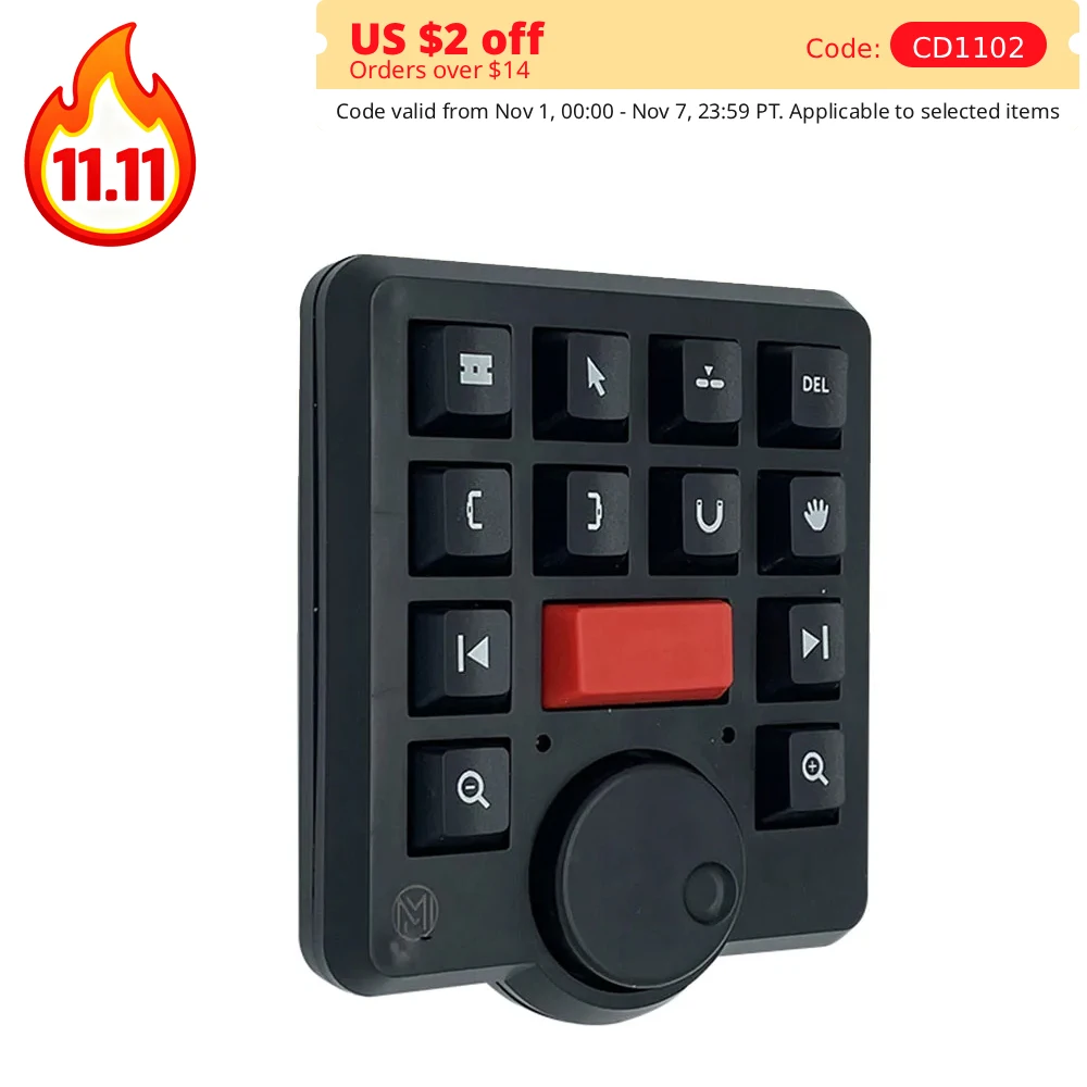 

Video Editing Keyboard USB Free Driver Pr Non-linear Shortcut Software Hot Key Mini Mechanical Keyboard for Adobe Premiere