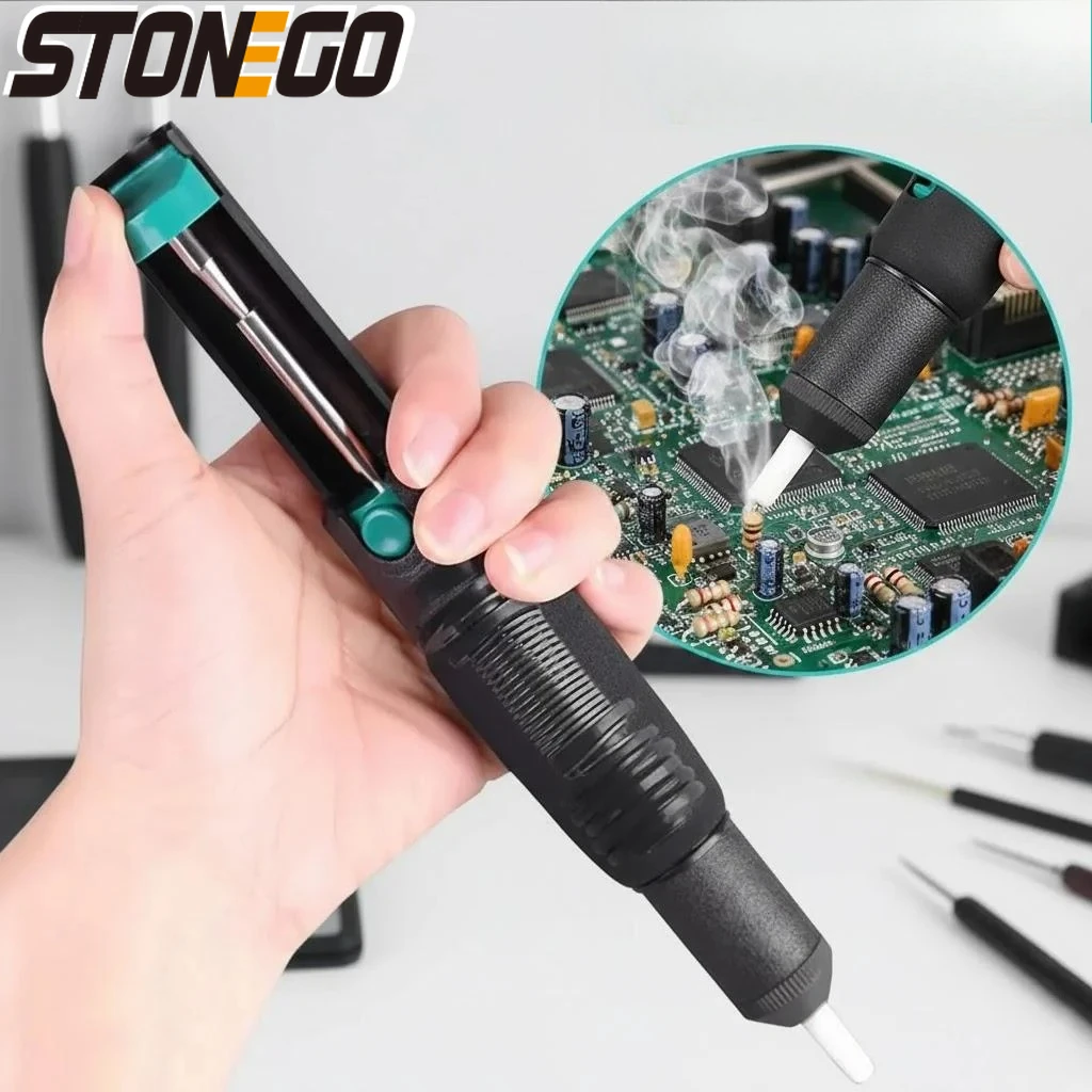 

Набор для пайки: электрический паяльник и ручной прибор для удаления припоя, аксессуары для сварки