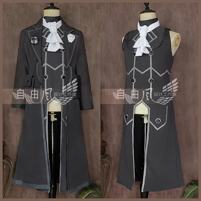 COSLEE MADE IN ABYSS LiMingqing Cosplay Costume Long Coat+Lining+Scarf+Pants Halloween Party Outfit For Men New