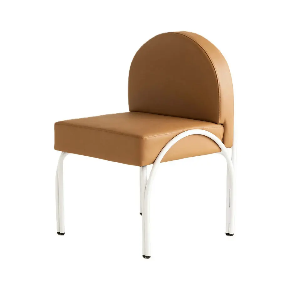 

#Modern Elegance Midcentury Modern Design Hotel Garden Waterproof Lightweight Durable Powder Coated Aluminum Arch Dining Chairs