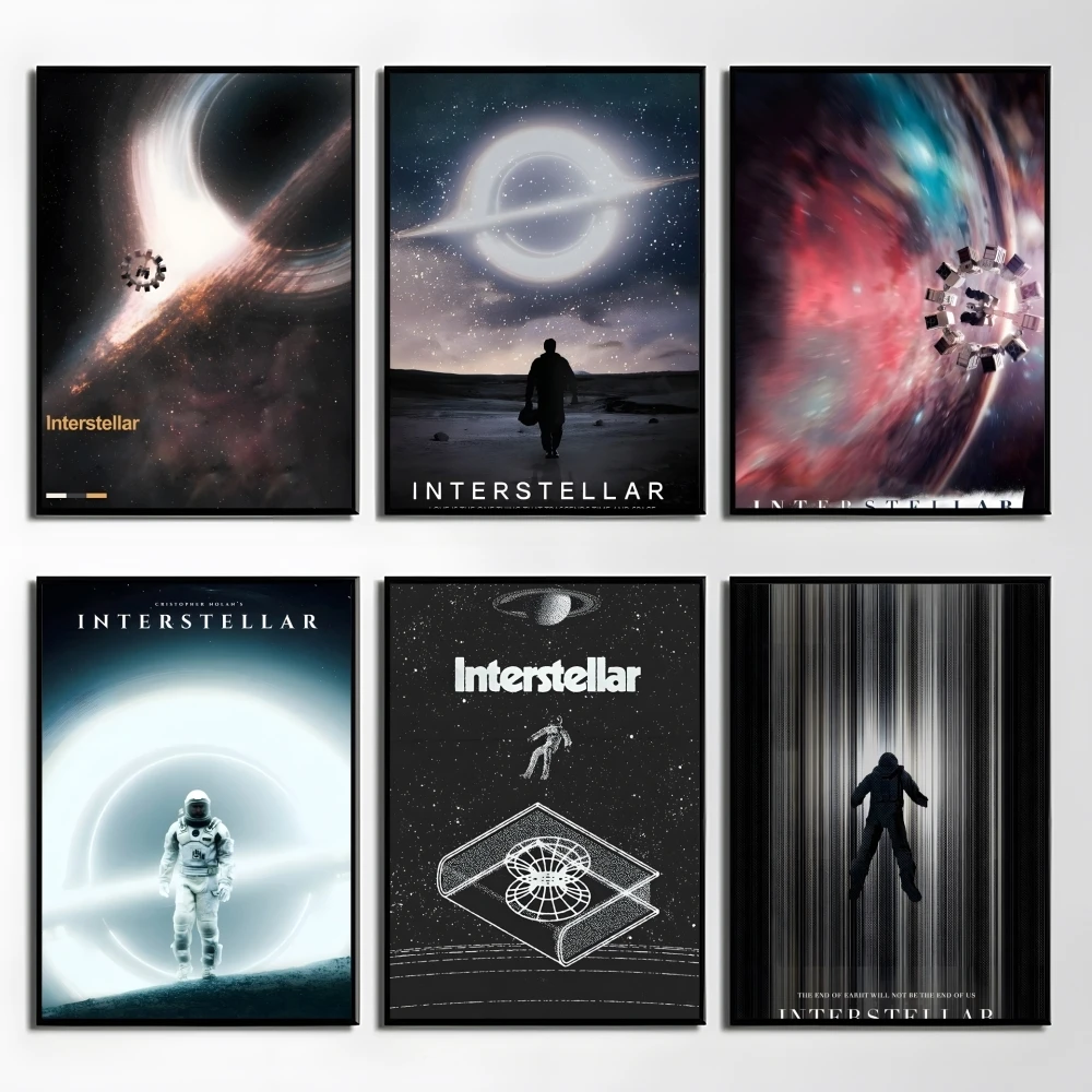 Classic Movie I-Interstellar Poster Elegant And Affordable Wall Art Stickers For Dormitory Living Room And Bedroom Spaces