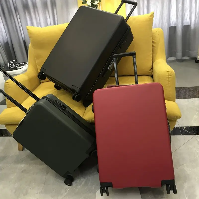 Q1090 Women's ultra-light zipper suitcase trolley case silent universal wheel password travel suitcase