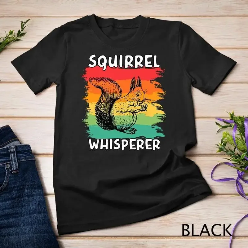 The Squirrel Whisperer Apparel Funny Squirrel Unisex T shirt