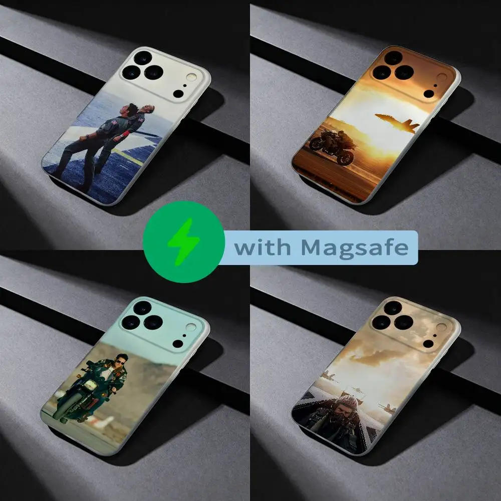 

Top Gun M-Maverick Phone Case For iPhone 17,16,15,14,13,12,X,XS,Pro,Max,Plus,E,Air,Mini with Magsafe Magnetic Liquid TPU