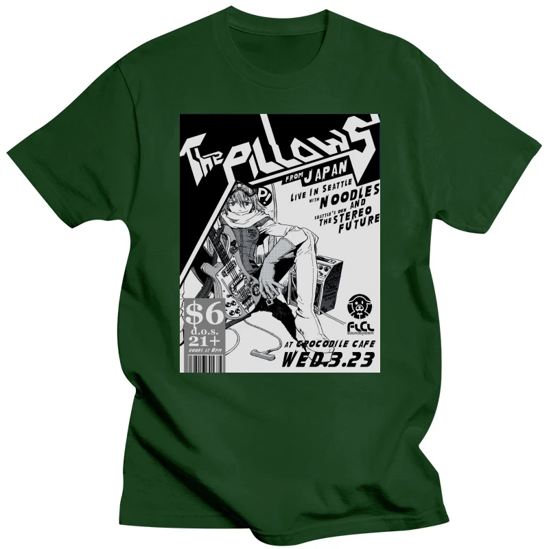 FLCL The Pillows Live DMN t-Shirt bl Black