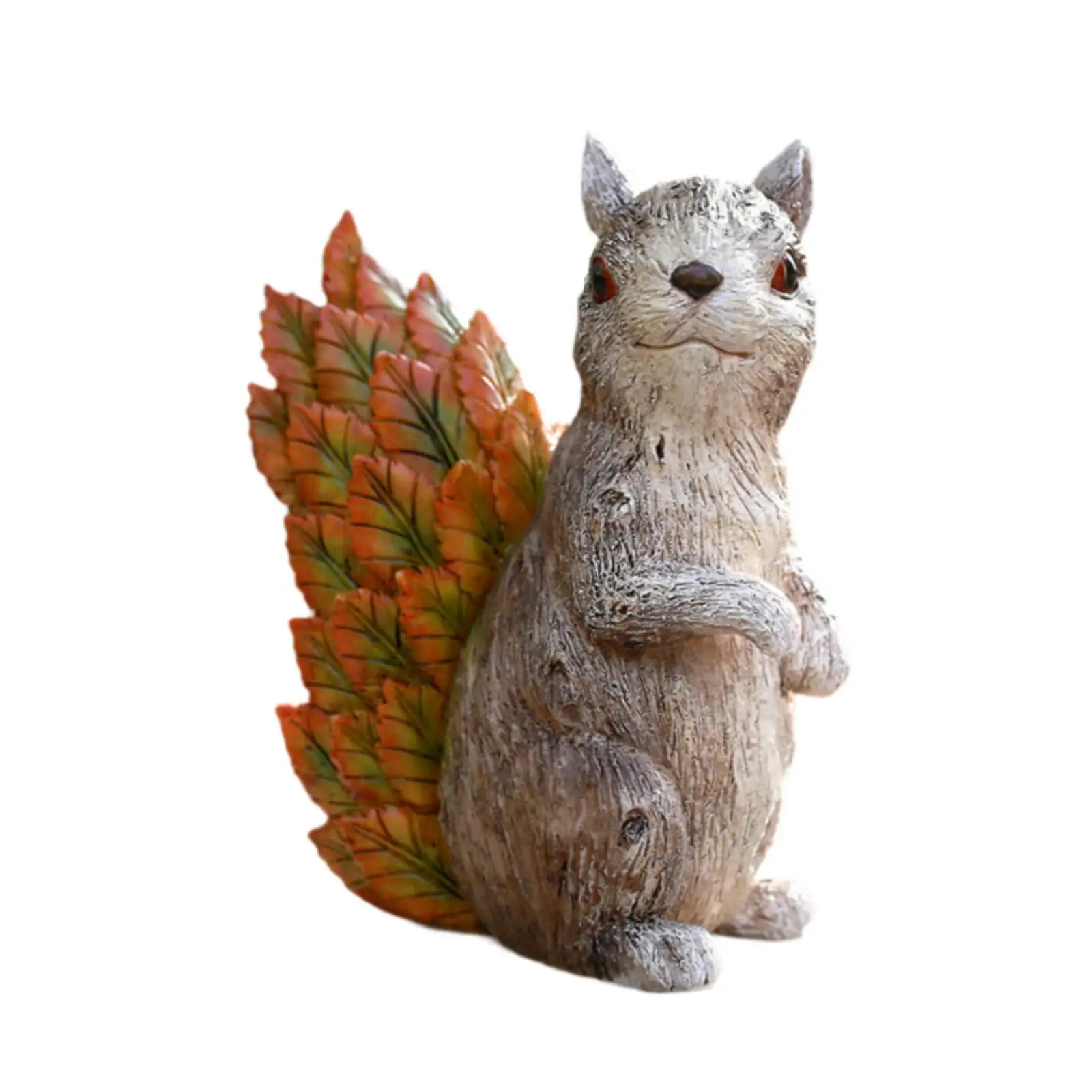 

Squirrel Ornament Squirrel Figurine for Gardening Gifts Flower Bed Courtyard