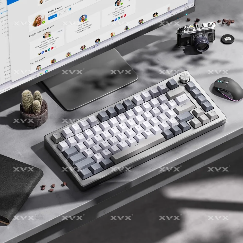 

XVX Two-tone Theme Keycap 133keyPBT Custom Personalized Keyboard Cap Cherry Profile Office Gaming KeyCap for Mechanical Keyboard