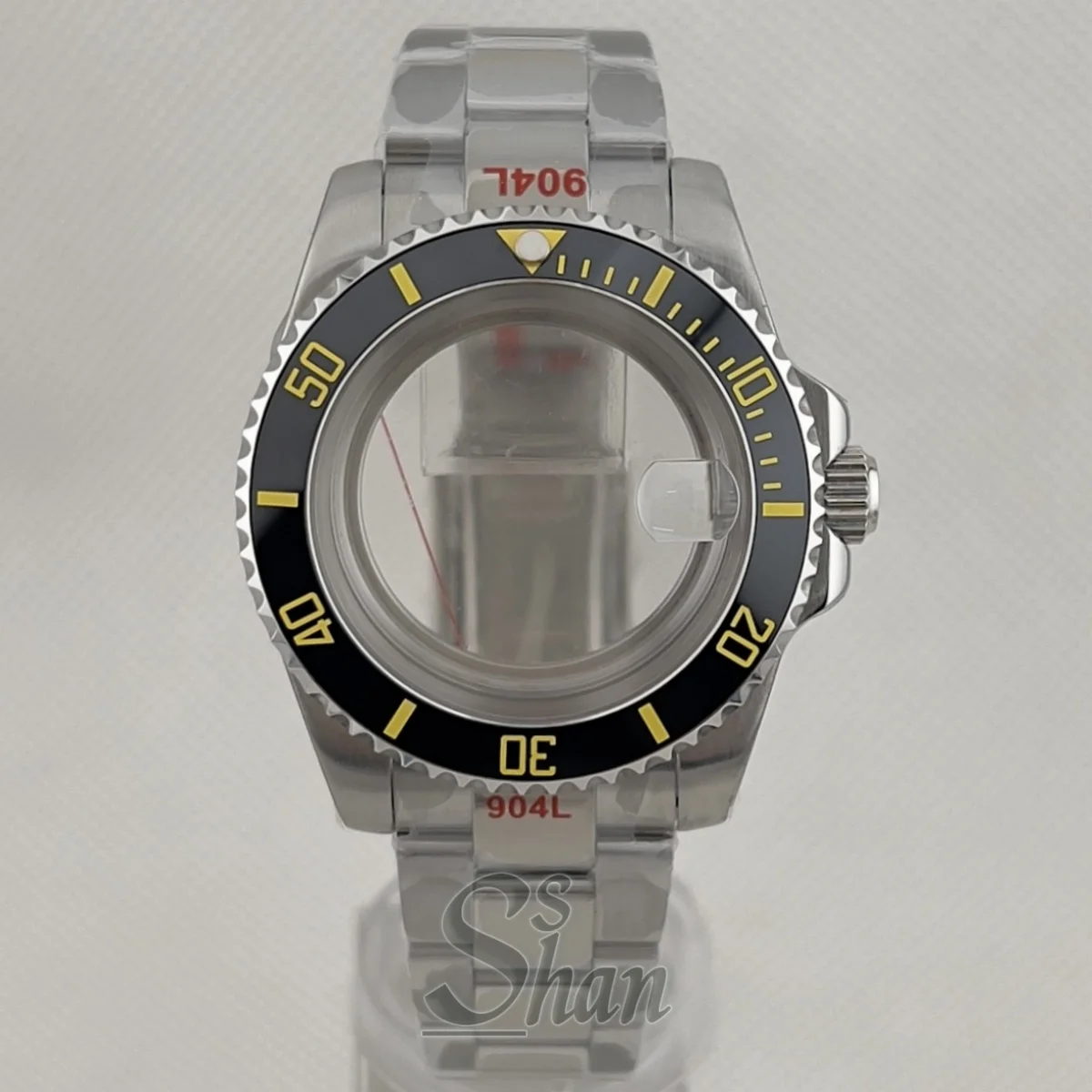 

Корпус для дайверских часов 38 мм, сапфировое стекло, водонепроницаемый, с центрально полированным ремешком, подходит для механизмов NH34A, NH35A, NH36, NH37, ETA2824, PT5000, GMT.