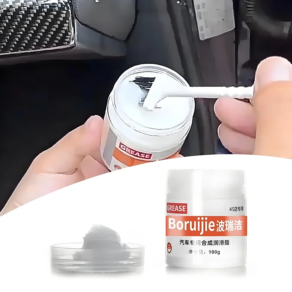 

100g Car Sunroof Track Lubricating Grease Plastic Keyboard Gear Oil Grease Bearing Lubricant Door Abnormal Noise Anti Rust Oil