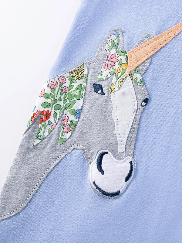 تنورة Little Maven Girls الصيفية الكرتونية Dr للأطفال غير رسمية عبر الحدود من القطن الناعم ort Sve Dr