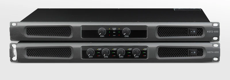 Two/four channel professional digital pure post amplifier conference stage performance amplifier home theater ultra-thin 1U