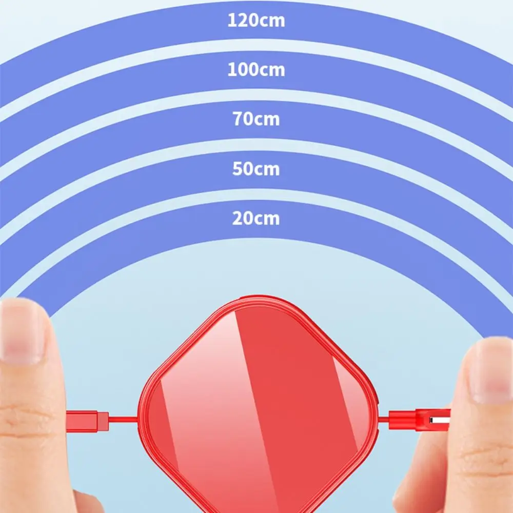 Portable 3 In 1 Fast Charging Cable for iPhone /Huawei /Samsung /Xiaomi Retractable Micro USB Type C Cord