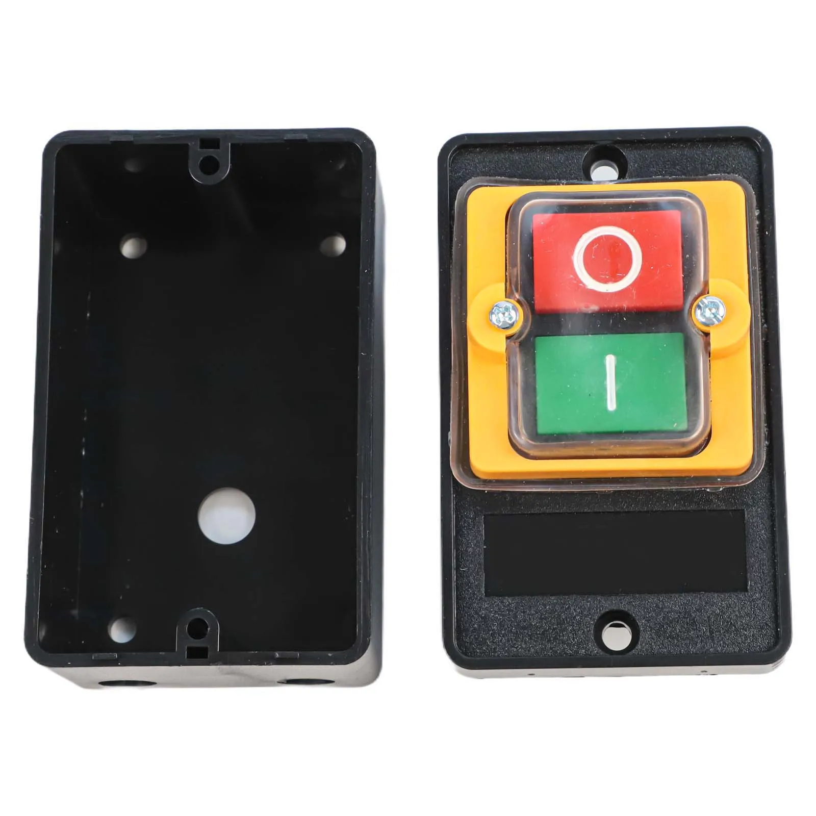 

Кнопочный выключатель управления двигателем KAO5H 220В 380В 10А, водонепроницаемый, с надежным фиксатором, для промышленного использования (старт/стоп)