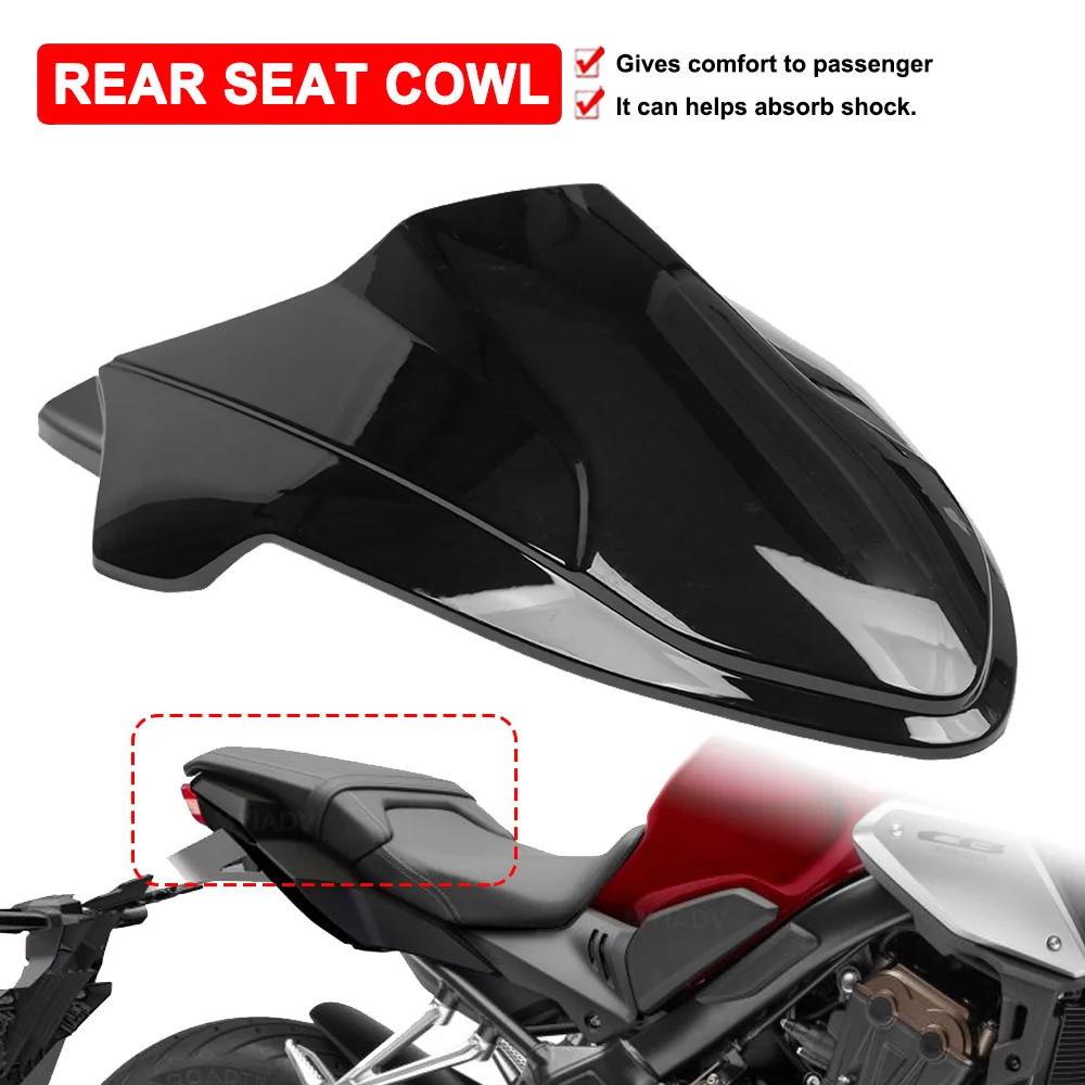 

Motorcycle Rear Seat Cover For Honda CB 650 CBR 650R CB650R CBR650R 2021-2023 Passenger Back Seat Cover Pillion Fairing Cowl