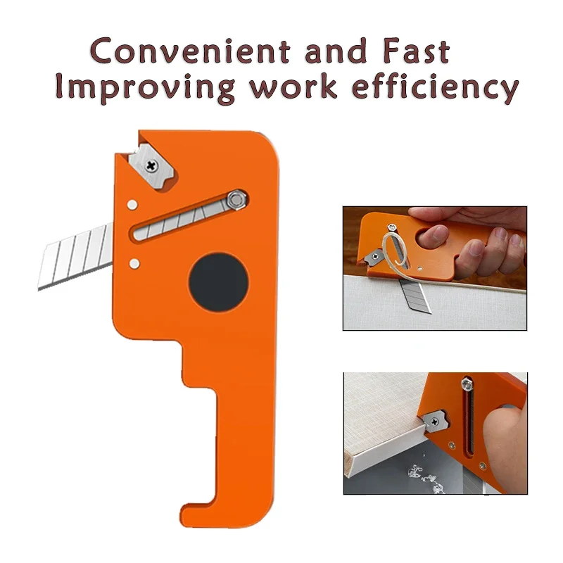 

Woodworking Edge Banding Trimmer Manual Banding Straight PVC Edge Trimmer Telescopic Chamfer Trimmers Efficient Tools Kit