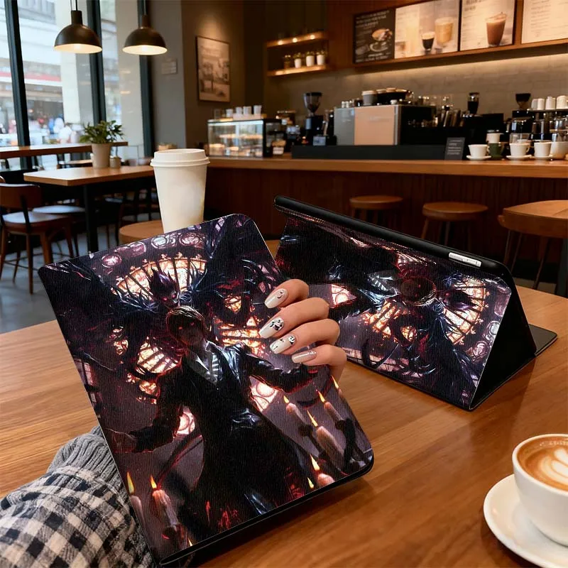 Funda suave para tableta de 9, 8, 7, 6, V9, V8, V7, X9, X8, X7, GT2, GT, 3, 5, 10 Pro pulgadas, Anime D-Death Note, para Huawei Honor