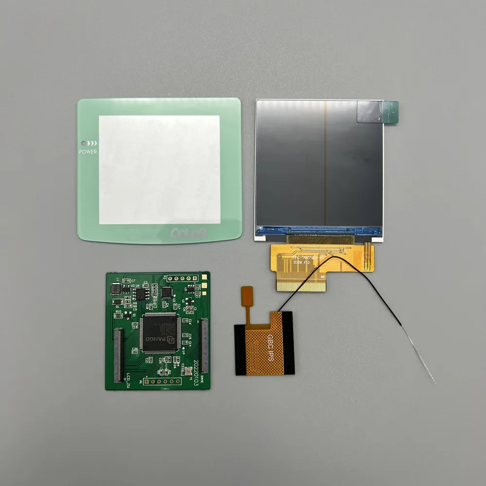 2,6 "IPS LCD-scherm met hoge helderheid is geschikt voor Nintendo Gameboy kleur IPS GBC lcd. ondersteuning pixel display
