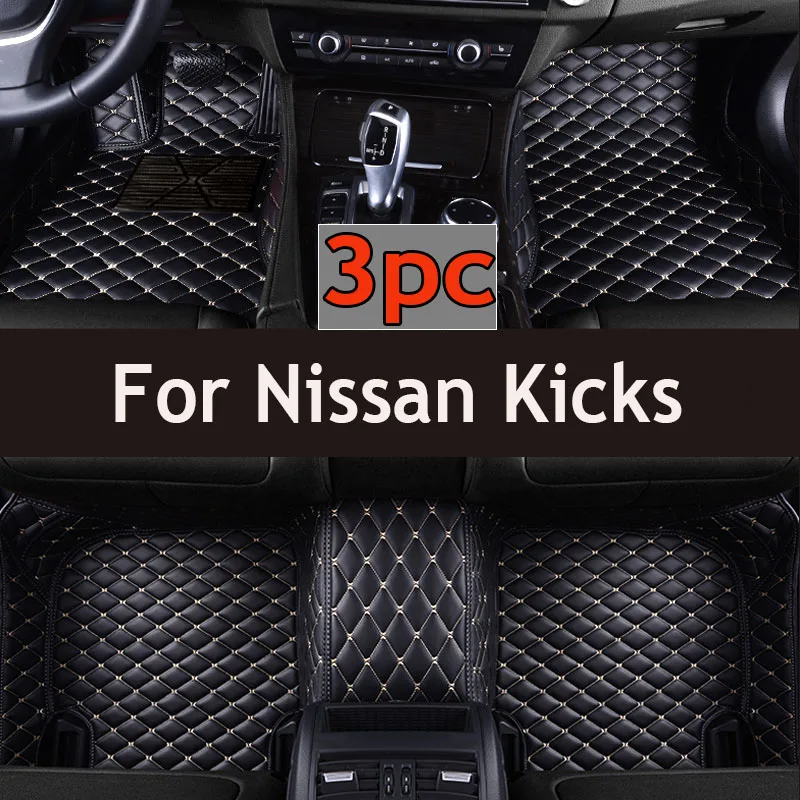 

Car Floor Mats For Nissan Kicks 2022 2021 2020 2019 2018 2017 Carpets Foot Custom Accessories Interior Pedals Products Covers
