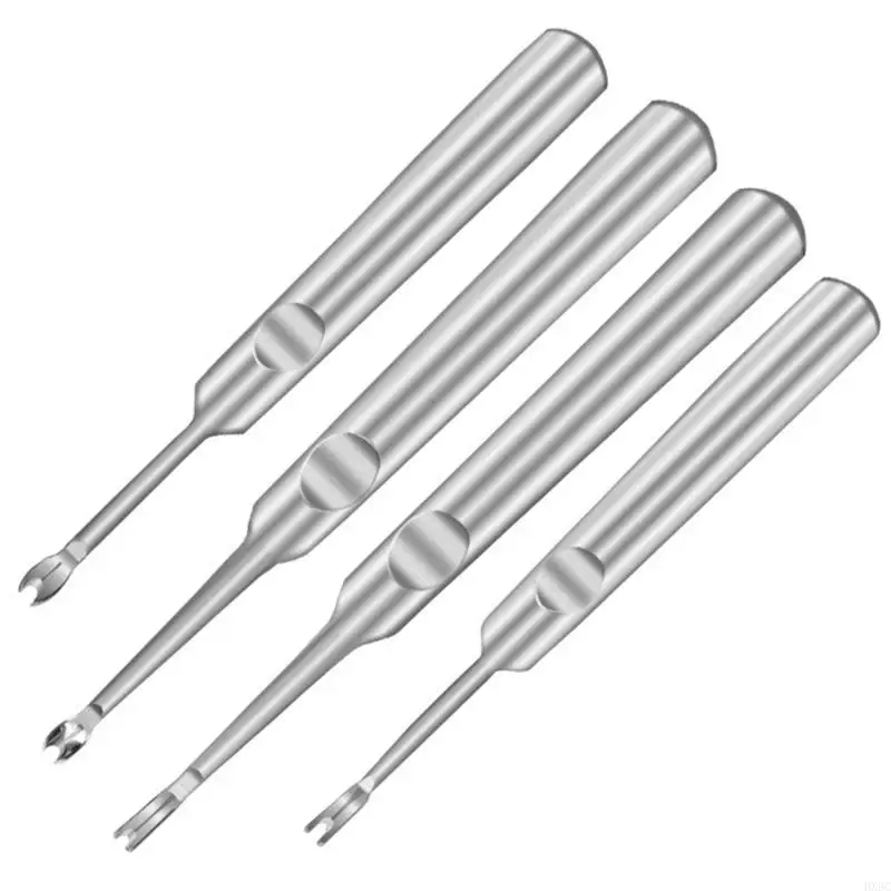 HX6C V/UShape สแตนเลสสตีล Trencher 95/115 มม.DIY หนังตัดเย็บเครื่องมือ Handmade หนังผักกระป๋อง