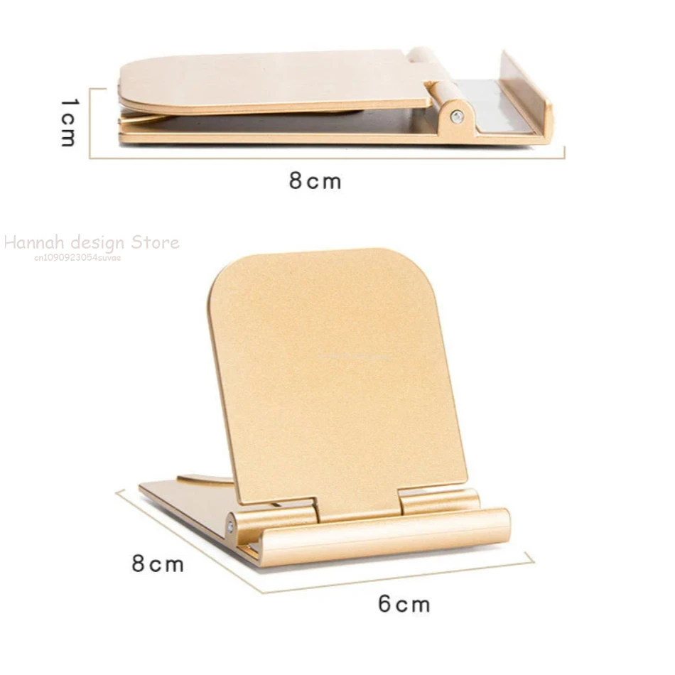 Universal Mobile Phone Holder Desktop Tablet Holder for iphone 13 pro max iPad Samsung Adjustable Foldable Cell Phone Desk Stand