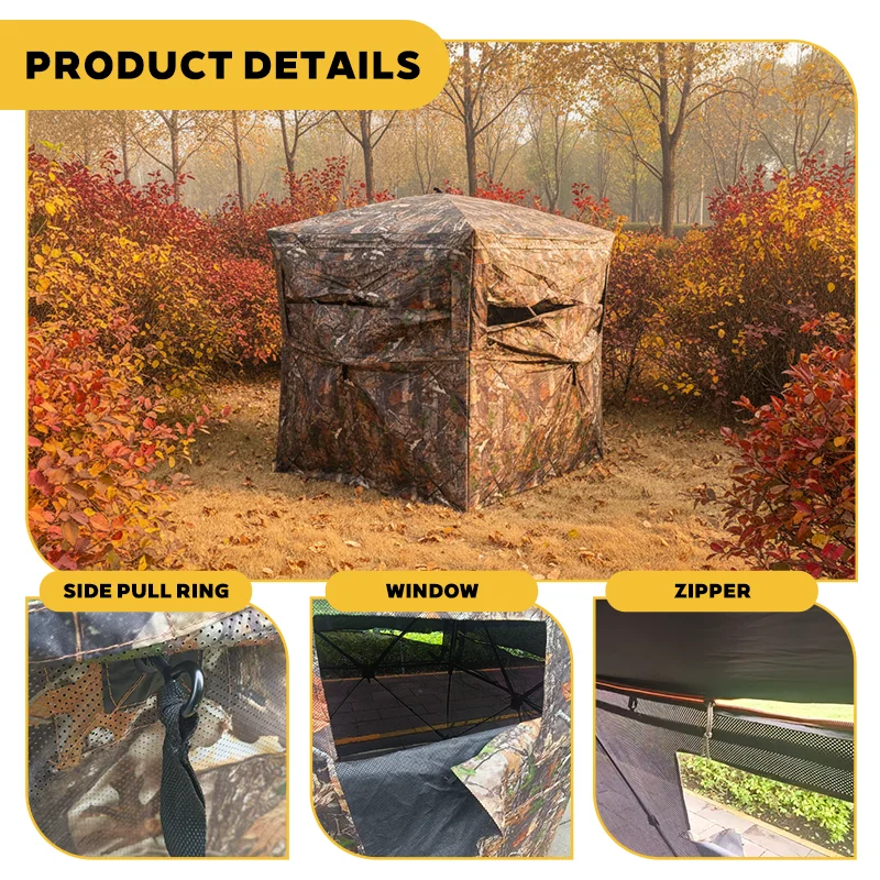 2 Person Pop Up Camouflage Hun - огляд і ціна Outdoor Hunting Blinds