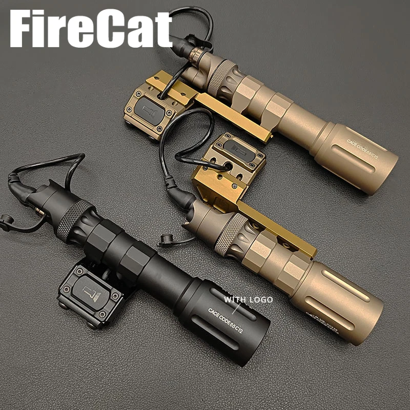 Sotac Tactical Scout Light V2 Flashlight 1300 Lumens Airsoft Gun Weapon Light Modbutton Remote Switch Picatinny Rail