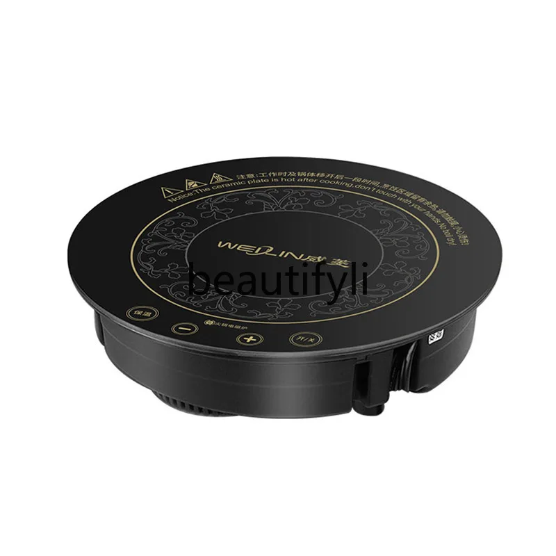 

Hot Pot Stove Induction Cooker Embedded Round Touch Control 245mm Waterproof Induction Cooker