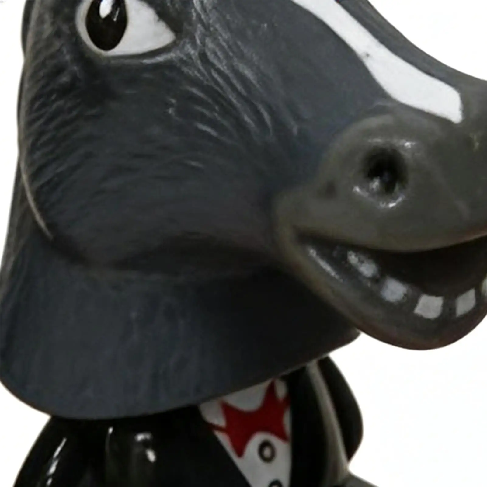 

Солнечная фигурка-украшение для автомобиля: качающаяся голова лошади, милая декоративная фигурка для приборной панели автомобиля, грузовика, седана, пикапа