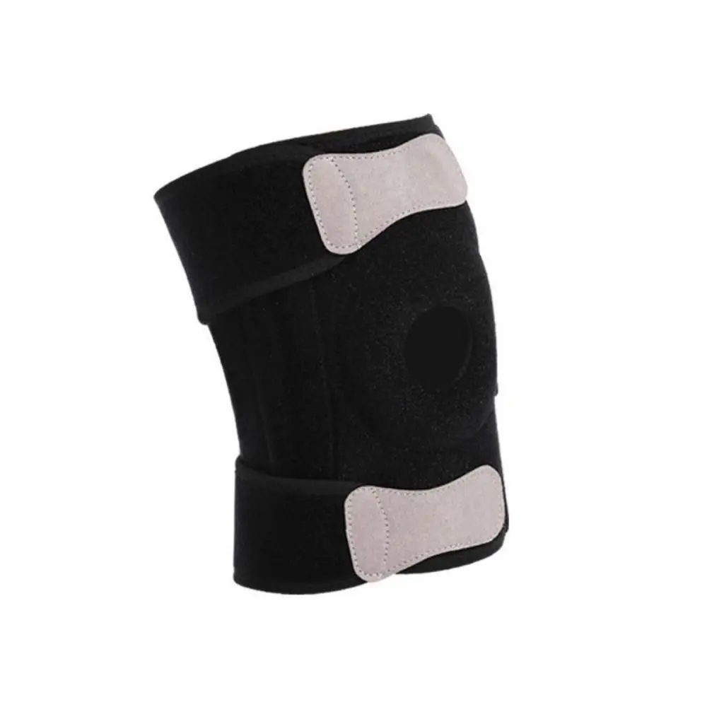 

Adjustable Sports Knee Pad Breathable Anti-Collision Knee Support Protector Side Stabilizers Elastic Material Knee Brace Running