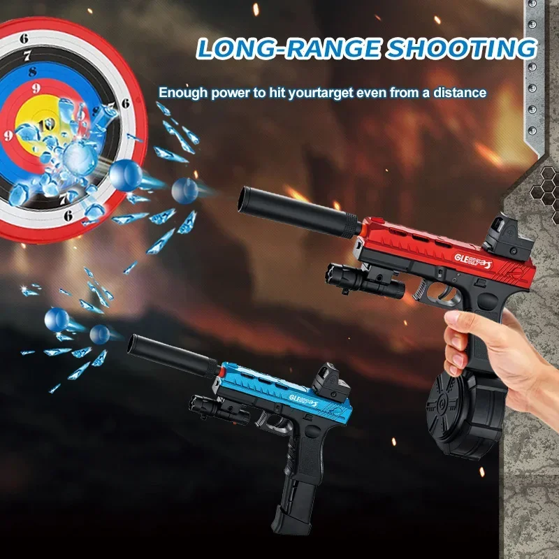 グロック 817 ピストルボールゲルガンブラスター水ボールガン自動販売機ゲル弾丸銃アクセサリー屋外撮影おもちゃ