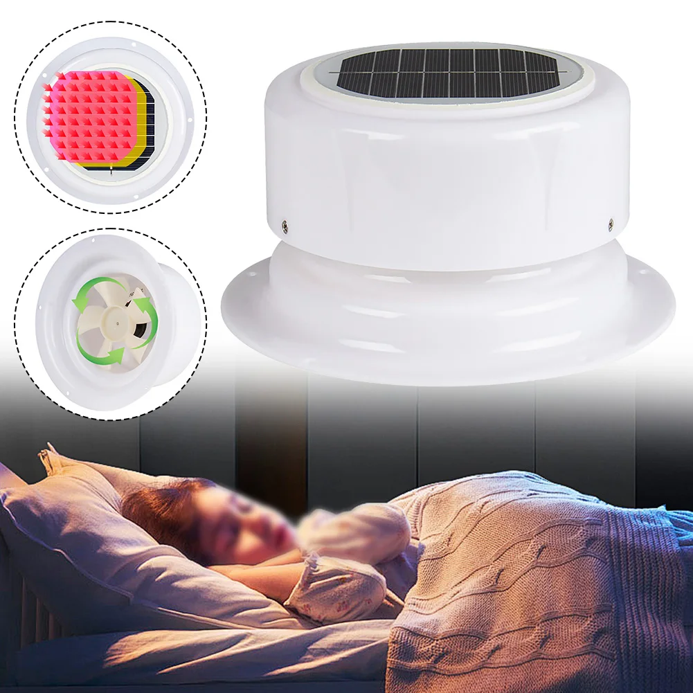 Eco Friendly For RV Solar Ventilator with Silent Operation Suitable for Various Environments Including Trailers and Boats