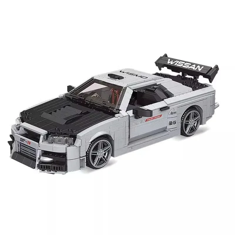 

Mold King DIY 10113 Технический автомобильный строительный блок The Skyline Спортивная гоночная модель автомобиля Универсальная для мальчиков и девочек Игрушки Дети Chr