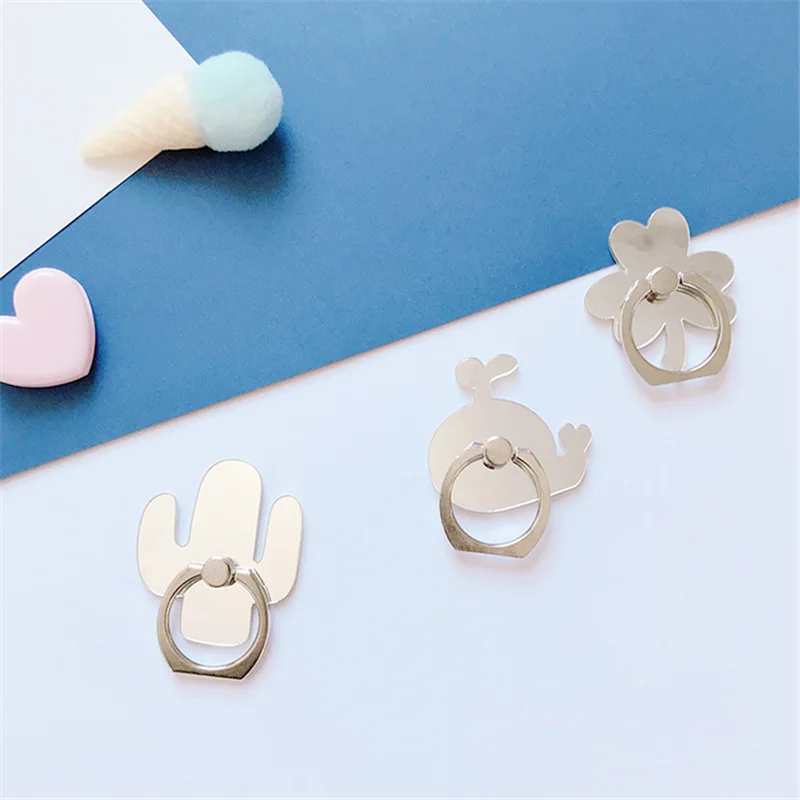 Telefon Suporte Celular Animal Finger Ring Holder Universal For iPhone 11 Xiaomi Desktop Phone Stand Mirror Mount Phone Holder