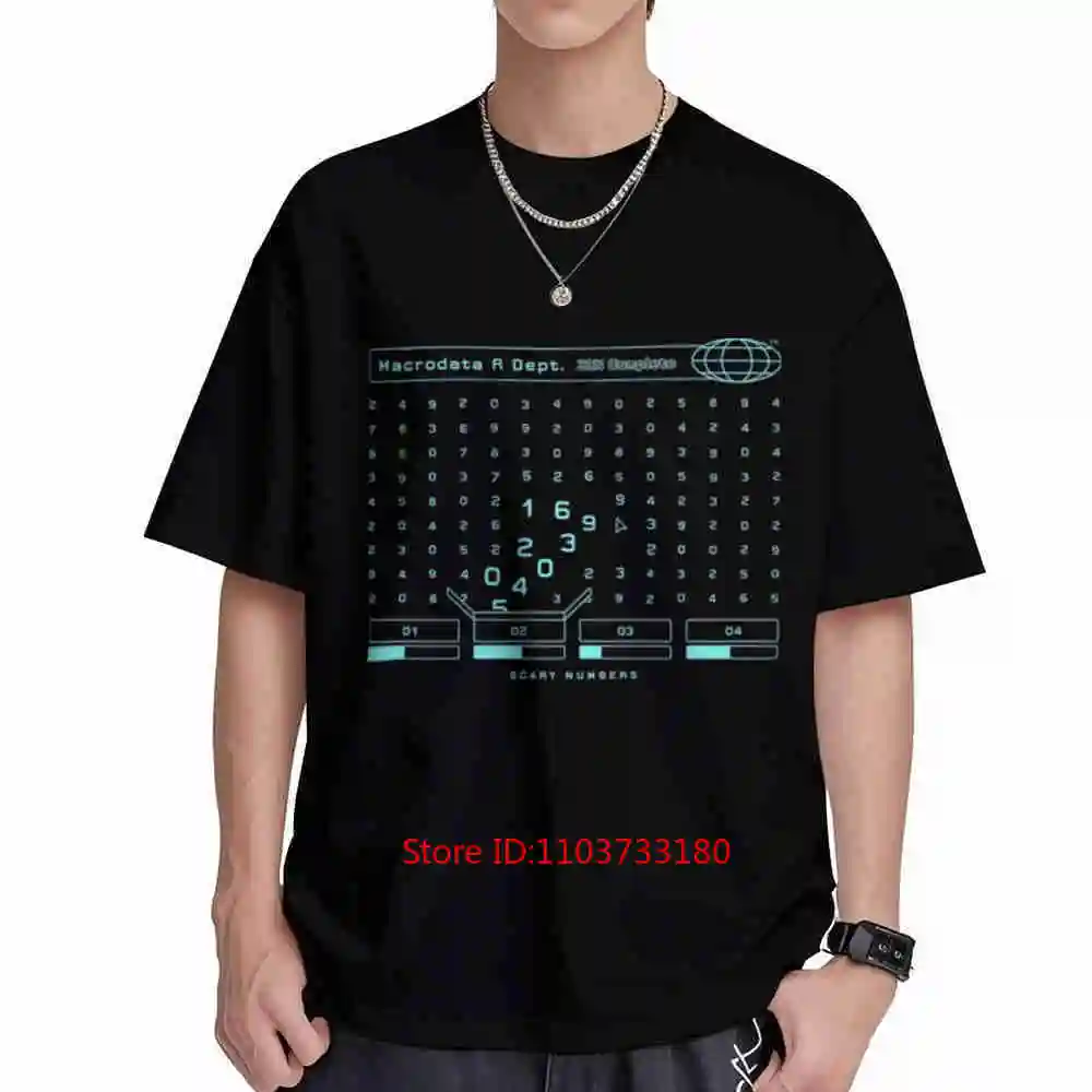 Severance TV Show Macrodata Dept Data Refinement Tech Short Sleeve Tee 100% Cotton T-Shirt