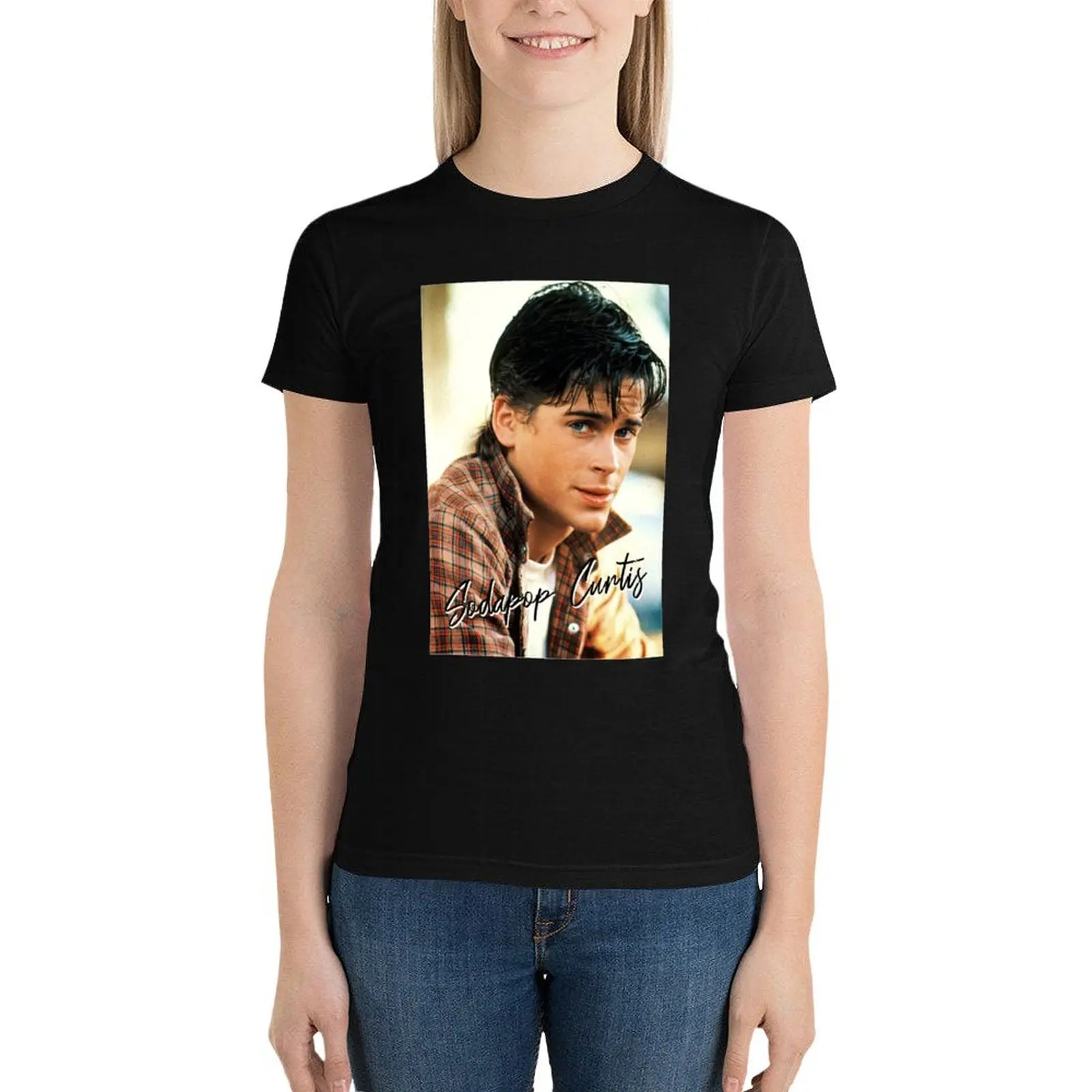 Sodapop Curtis The Outsiders 80s movie Classic T-Shirt cute tops tees animal print shirt for girls animal prinfor Women t-shirts