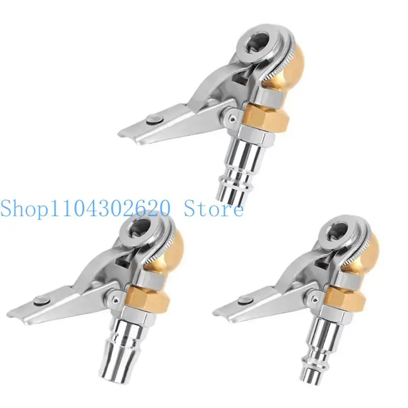 02de ban chuck inflator selang barb udara chuck ban inflator ban chuck selang chuck